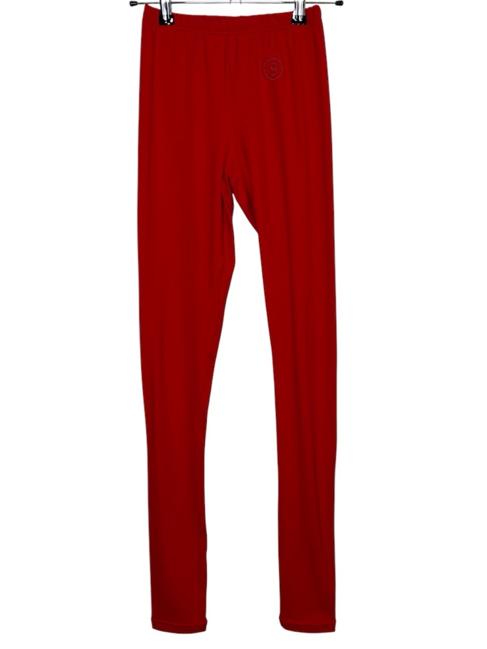 Body by Raven Tracy Leggings Women Size Small Red Ankle Mid Rise Yoga Active Lux
